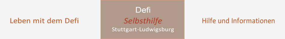 Defi Selbsthilfe Stuttgart Ludwigsburg
